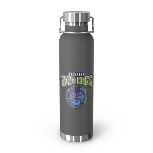 Yard Dogs Insulated Water Bottle - 22oz Stainless Steel Flask