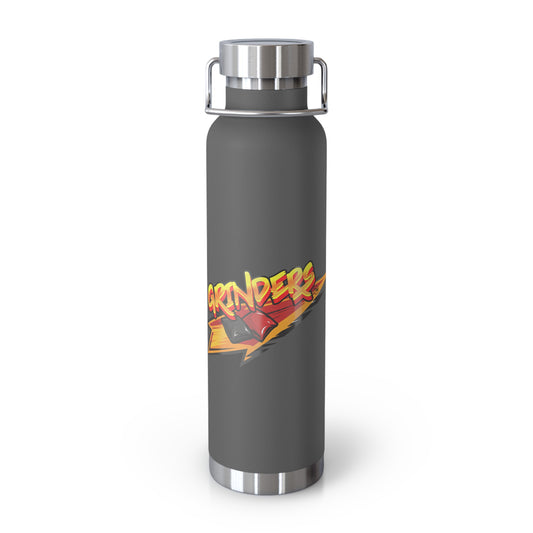 Grinders Insulated Water Bottle - 22oz Stainless Steel Flask