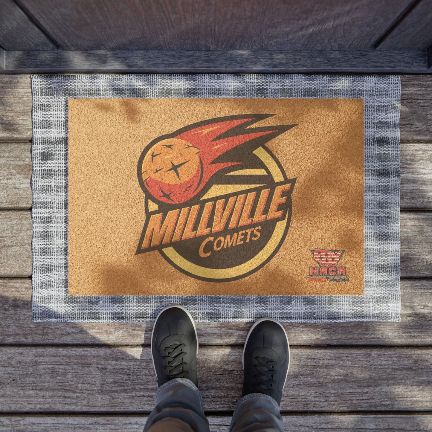 Comets Welcome Doormat - Sports Team Entrance Mat