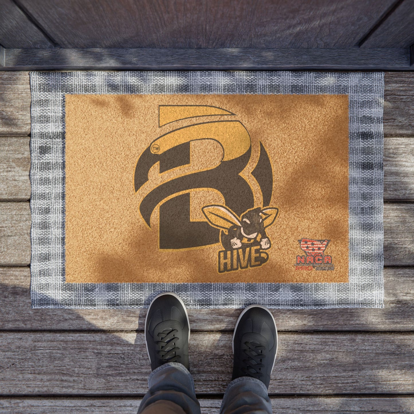 Hive Welcome Doormat - Sports Team Entrance Mat