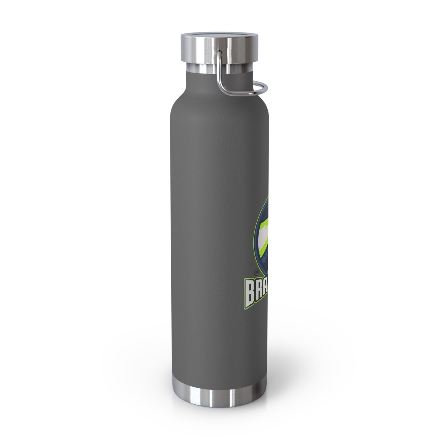 Brawlers Insulated Water Bottle - 22oz Stainless Steel Flask