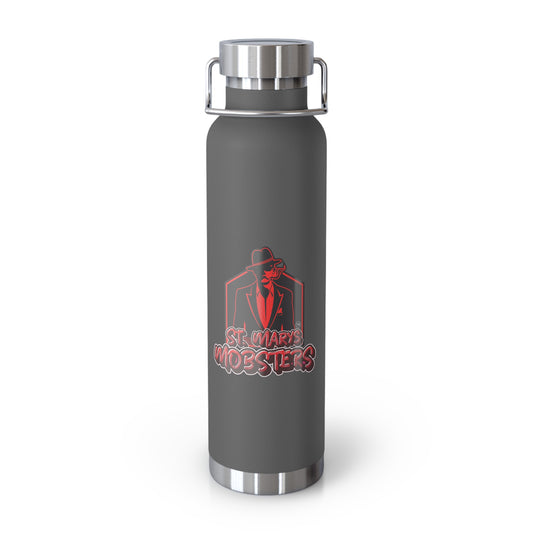 Mobsters Insulated Water Bottle - 22oz Stainless Steel Flask