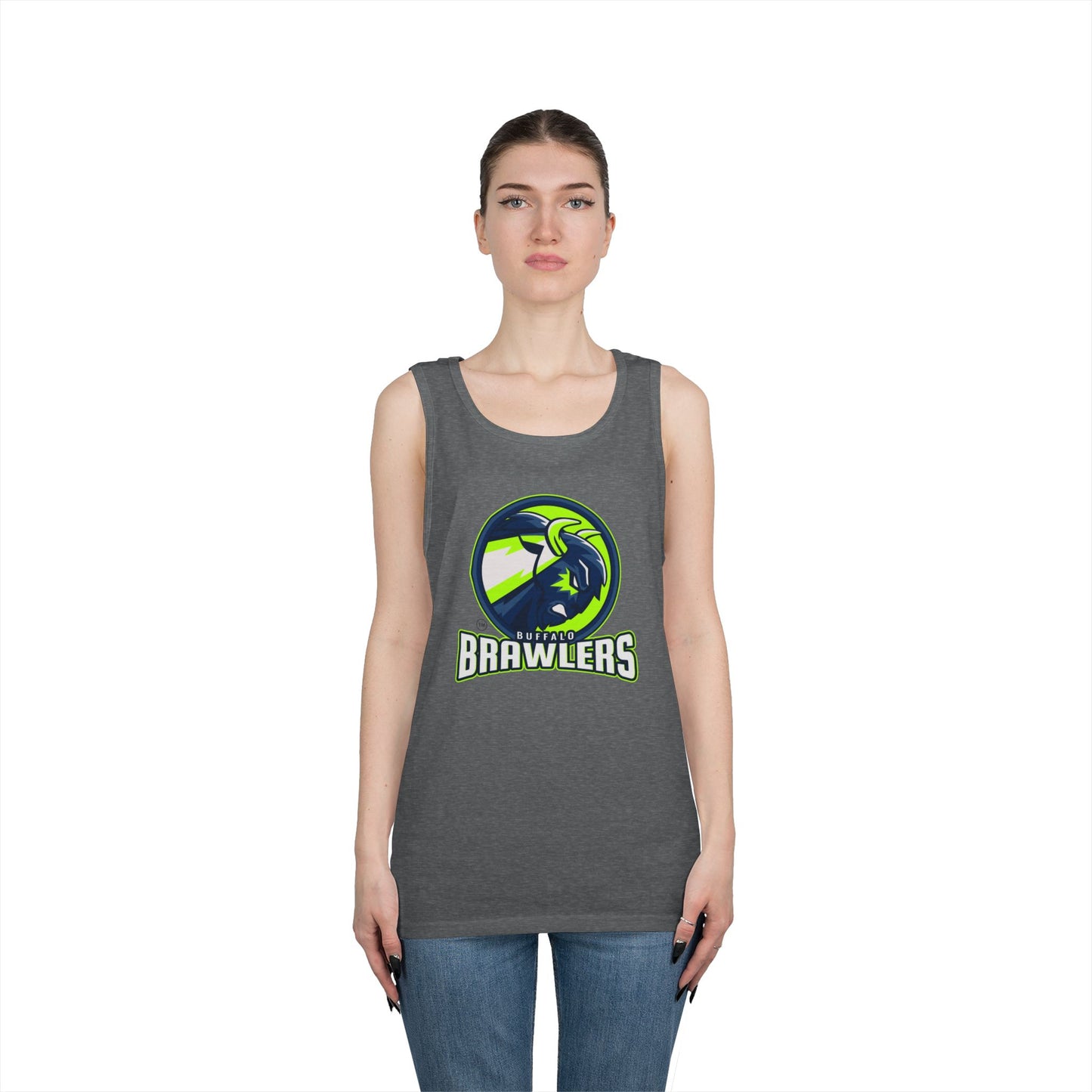 Cotton Tank Top - Buffalo Brawlers Team Spirit Wear