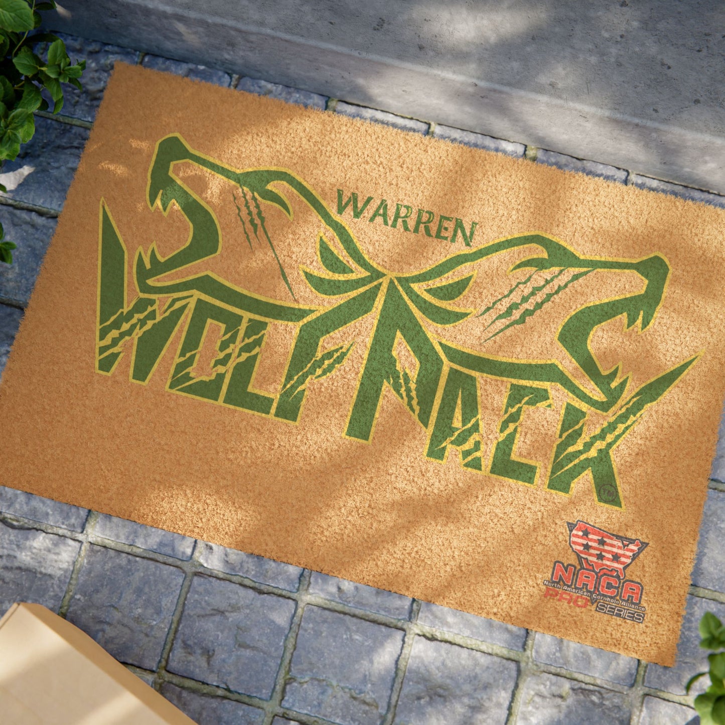 Wolf Pack Welcome Doormat - Sports Team Entrance Mat