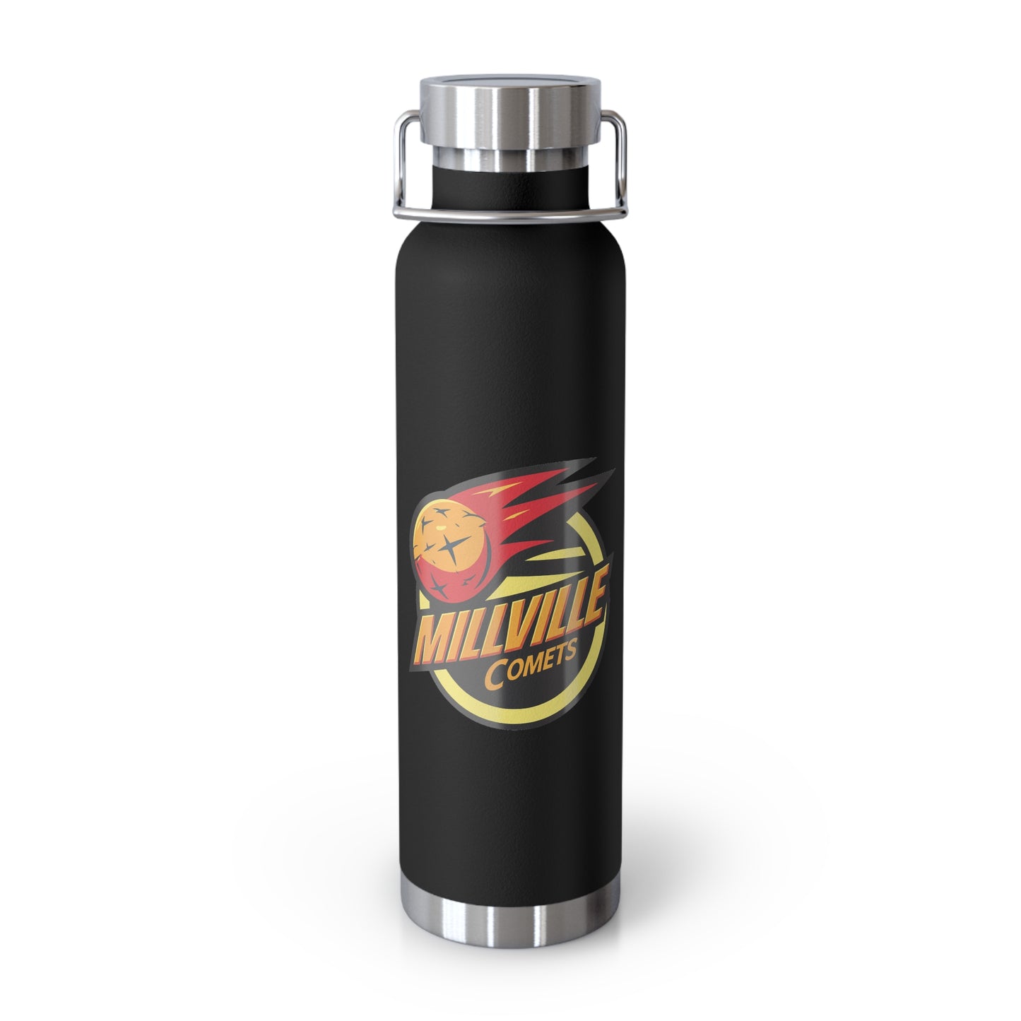 Comets Insulated Water Bottle - 22oz Stainless Steel Flask