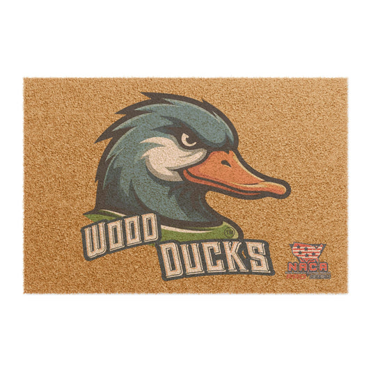 Wood Ducks Welcome Doormat - Sports Team Entrance Mat