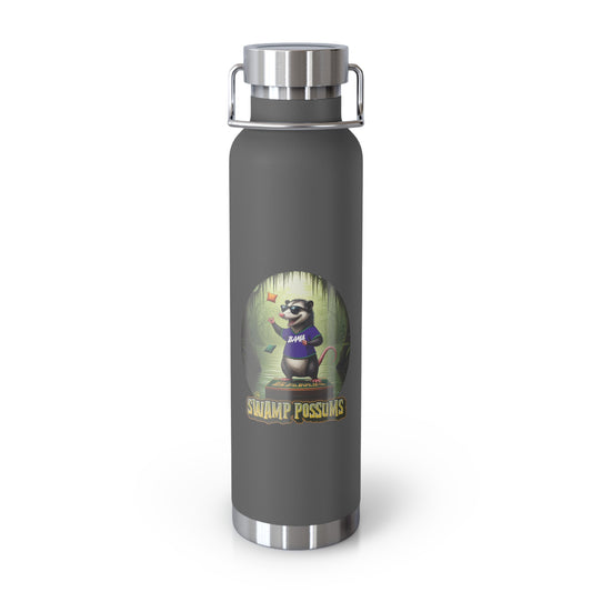 Swamp Possums Insulated Water Bottle - 22oz Stainless Steel Flask