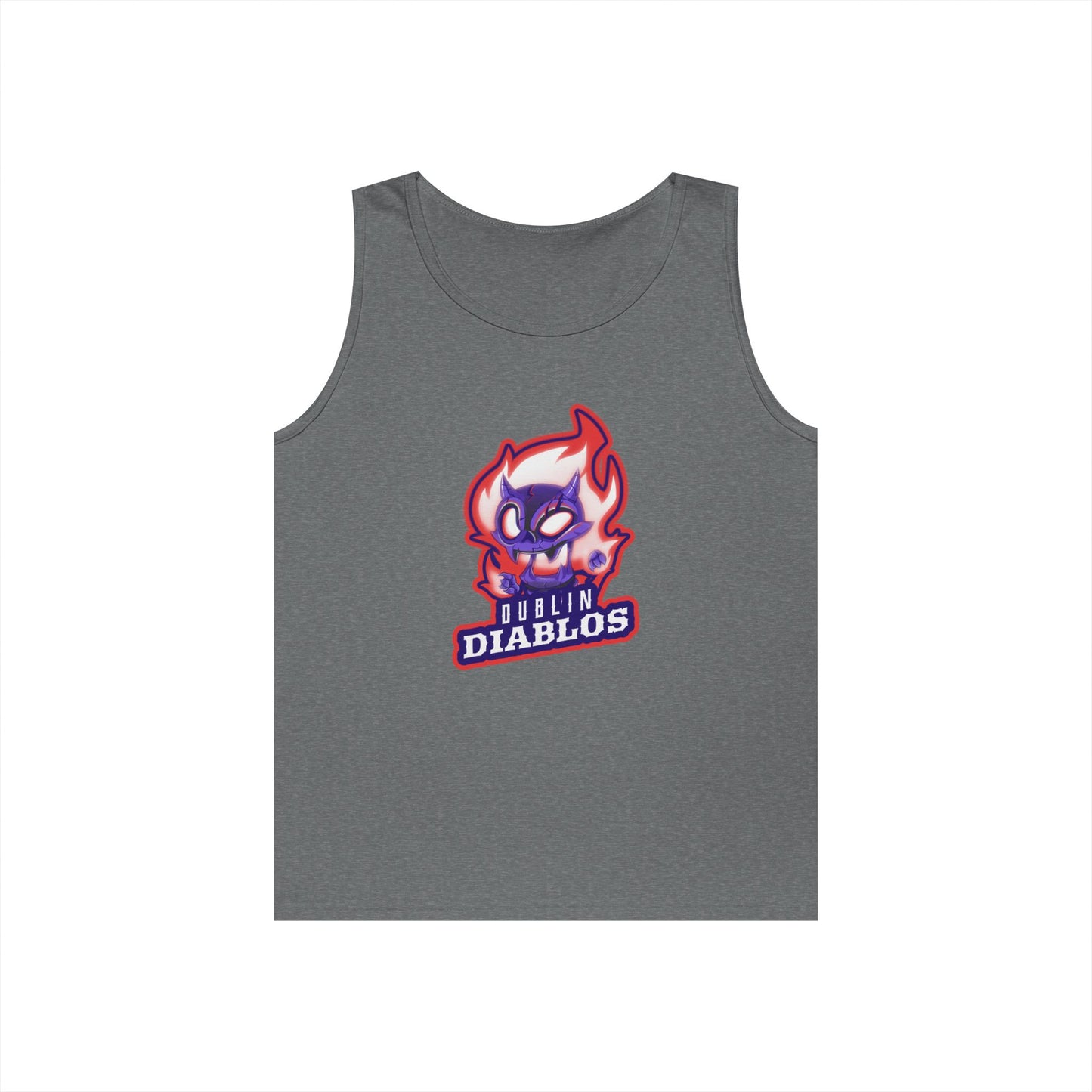 Cotton Tank Top - Dublin Diablos Team Spirit Wear