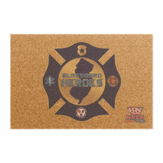 Heroes Welcome Doormat - Sports Team Entrance Mat